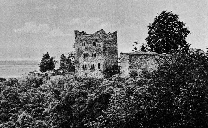 Tafel III - Ruine Schauenburg, Ansicht von Südwesten